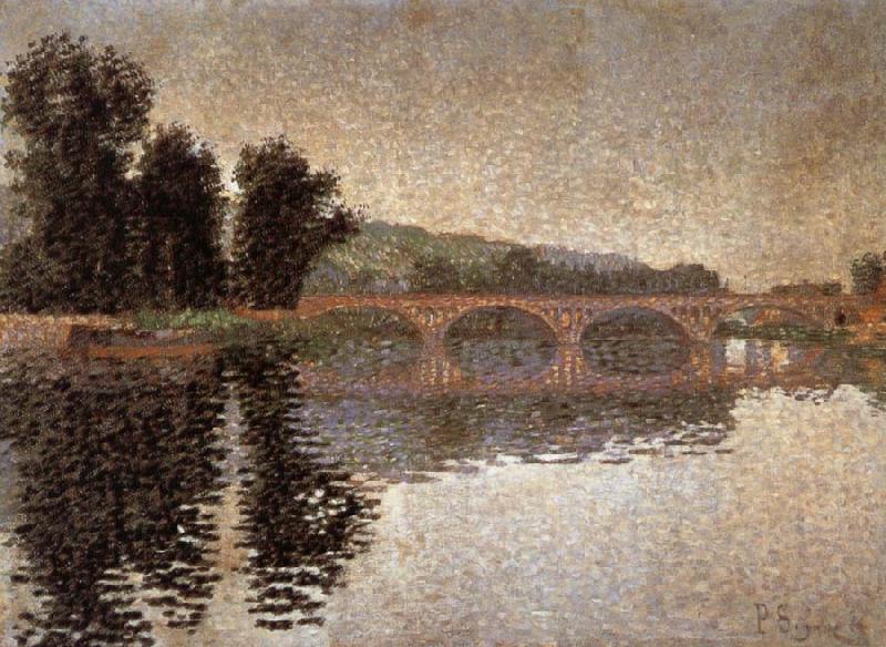 Paul Signac Bridge Spain oil painting art